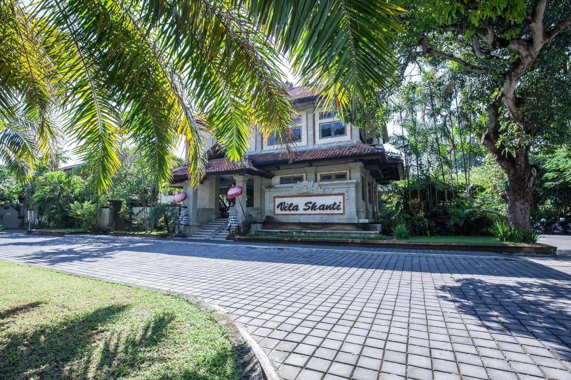 Vila Shanti Beach Front Hotel Sanur Dış mekan fotoğraf