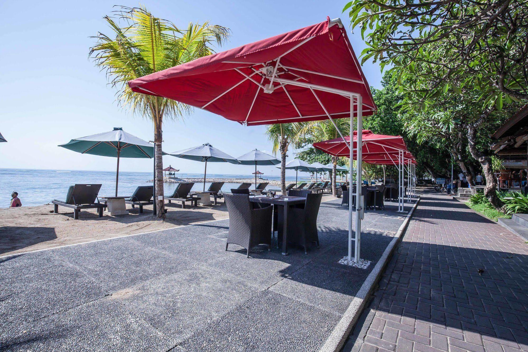 Vila Shanti Beach Front Hotel Sanur Dış mekan fotoğraf